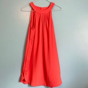 Southern Tide Clemson Orange Halter Dress
